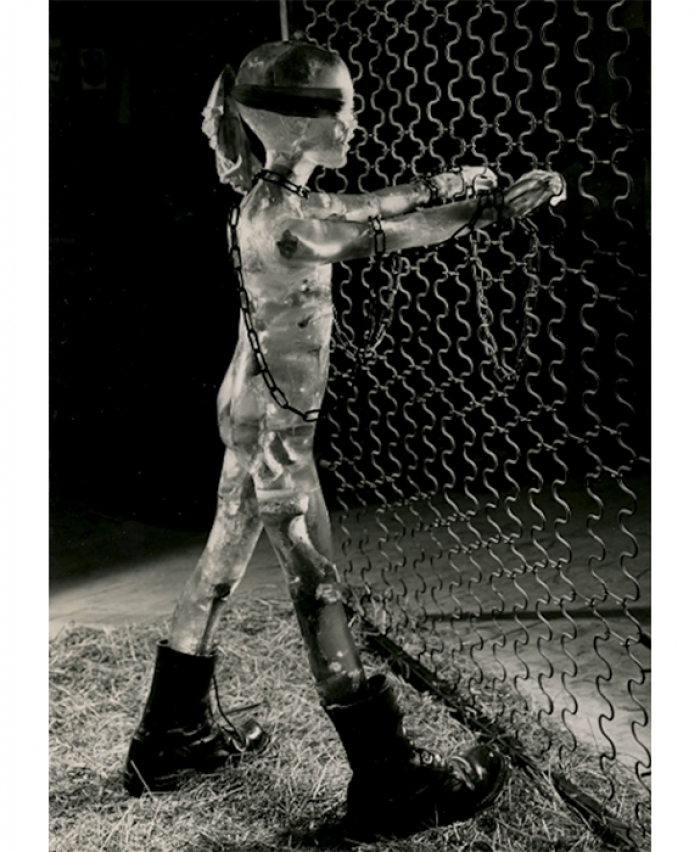 Claude Cehes Sculpture - Enfant-soldat