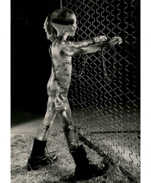 Sculpture contemporaine - Enfant-soldat
