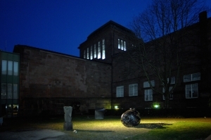 NatHalie Braun Barends œuvre - Installation lumineuse PHaradise à la Kunsthalle Mannheim Billingbau