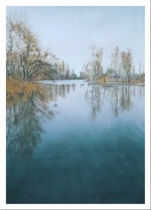 Valeriy Grachov œuvre - Profondeur de la rivière