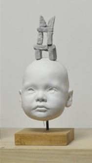 Sculpture contemporaine - Instinct de bébé 2