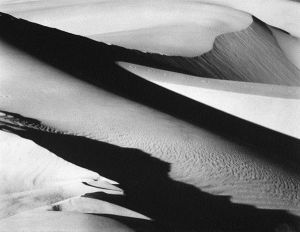 Photographie contemporaine - Dunes de sable océan 1934
