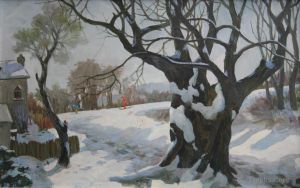 Li Jiahui œuvre - La neige s'est arrêtée