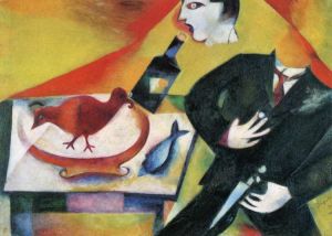 Marc Chagall œuvre - L'ivrogne