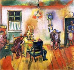 Marc Chagall œuvre - Le sabbat