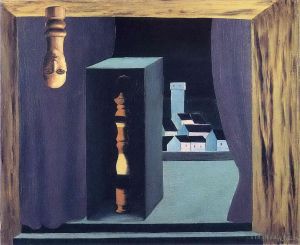René François Ghislain Magritte œuvre - Un homme célèbre 1926