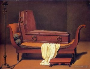 René François Ghislain Magritte œuvre - Perspective Madame Récamier par David 1949
