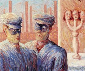 René François Ghislain Magritte œuvre - Le renseignement 1946