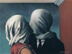 René François Ghislain Magritte œuvre - Les amoureux