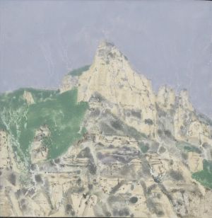 Cao Jigang œuvre - Les nuages sont pâles et une légère brise souffle