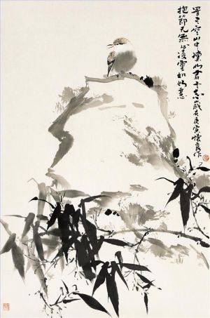 Tian Huailiang œuvre - Peinture de fleurs et d'oiseaux dans le style traditionnel chinois 9