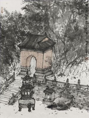 Art Chinois contemporaine - Peinture de la vie à Wudang
