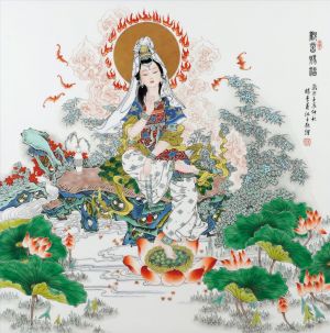 Tous les types de peintures contemporaines - Avalokiteshvara