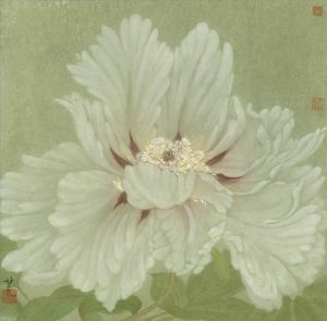 Art Chinois contemporaine - Chrysanthème
