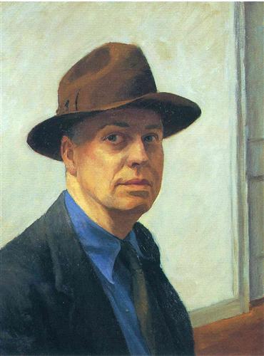 artiste contemporain de Peinture à l'huile - Edward Hopper